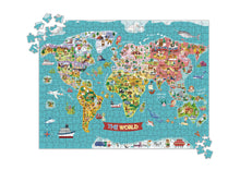 Load image into Gallery viewer, WORLD MAP JIGSAW PUZZLE 500 PCS