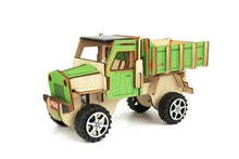 Load image into Gallery viewer, DIY 3D WOODEN SOLAR TRUCK SCIENCE & CRAFT KIT