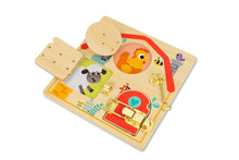 Load image into Gallery viewer, LATCHES ACTIVITY WOODEN PUZZLE BOARD