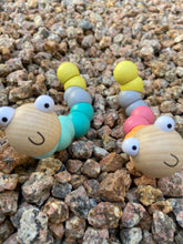 Load image into Gallery viewer, Calm & Breezy Wooden Jointed Worm