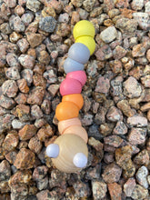 Load image into Gallery viewer, Calm & Breezy Wooden Jointed Worm