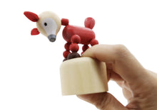 Load image into Gallery viewer, Calm & Breezy Wooden Dancing Jungle Animals