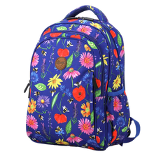 Load image into Gallery viewer, BEES &amp; WILDFLOWERS MIDSIZE KIDS BACKPACK