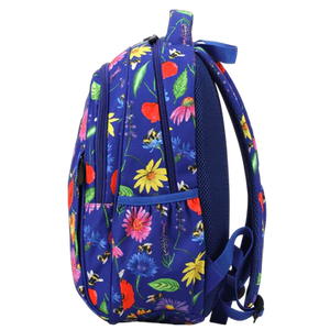 BEES & WILDFLOWERS MIDSIZE KIDS BACKPACK