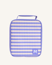 Load image into Gallery viewer, MontiiCo Large Insulated Lunch Bag - Ripple Cloud