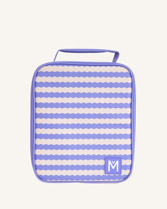 MontiiCo Large Insulated Lunch Bag - Ripple Cloud