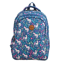 Load image into Gallery viewer, UNICORN MIDSIZE KIDS BACKPACK