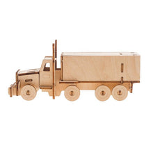 Load image into Gallery viewer, Wooden Delivery Truck 3D Puzzle