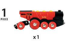 Load image into Gallery viewer, BRIO BO - Mighty Red Action Locomotive