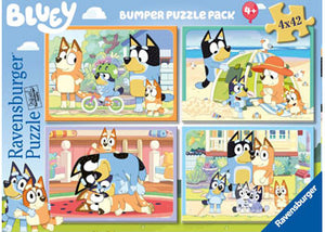 Bluey Gotta Be Done! Puzzle 4x42pc