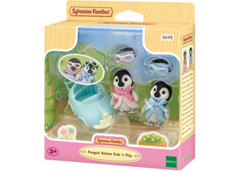 Sylvanian Families - Penguin Babies Ride n' Play