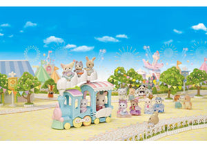 Sylvanian Families - Floating Cloud Rainbow Train