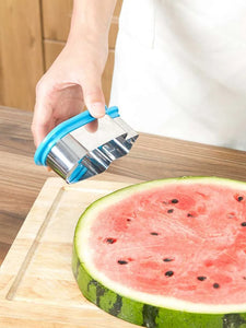 Stainless Steel Melon Cutter- Green