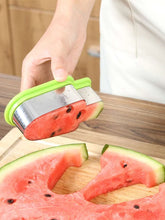 Load image into Gallery viewer, Stainless Steel Melon Cutter- Green