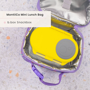 NEW MONTIICO MINI INSULATED LUNCH BAG - PETALS