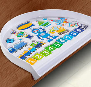 Non Slip Interactive Toddler Tray- 5 Designs Available