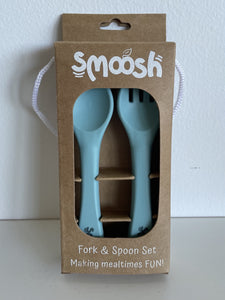 Smoosh Fork and Spoon set- Assorted colours