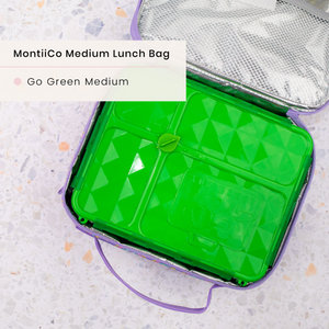 NEW MONTIICO MEDIUM INSULATED LUNCH BAG - RAINBOWS