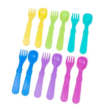Load image into Gallery viewer, Re- Play Fork and Spoon Set- Multi colour options