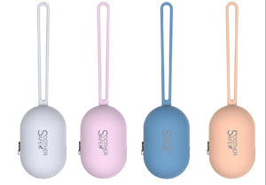 Soother Safe Silicon Dummy Holder- Assorted Colours Available