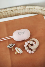 Load image into Gallery viewer, Soother Safe Silicon Dummy Holder- Assorted Colours Available