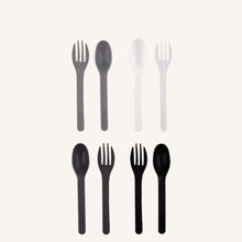 Load image into Gallery viewer, MONTIICO OUT &amp; ABOUT CUTLERY SET - MONOCHROME