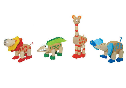 Wooden Flexi Jungle Animals