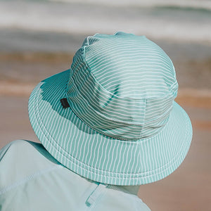 Bedhead- Kids Classic Swim Bucket Beach Hat - Stripe