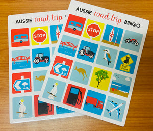 Aussie Road Trip Bingo Game